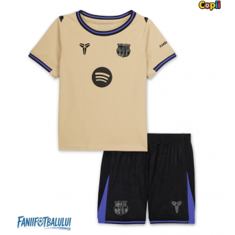 Barcelona Echipament de Fotbal Replică 2025-26 Copii Deplasare (+ Șorturi)